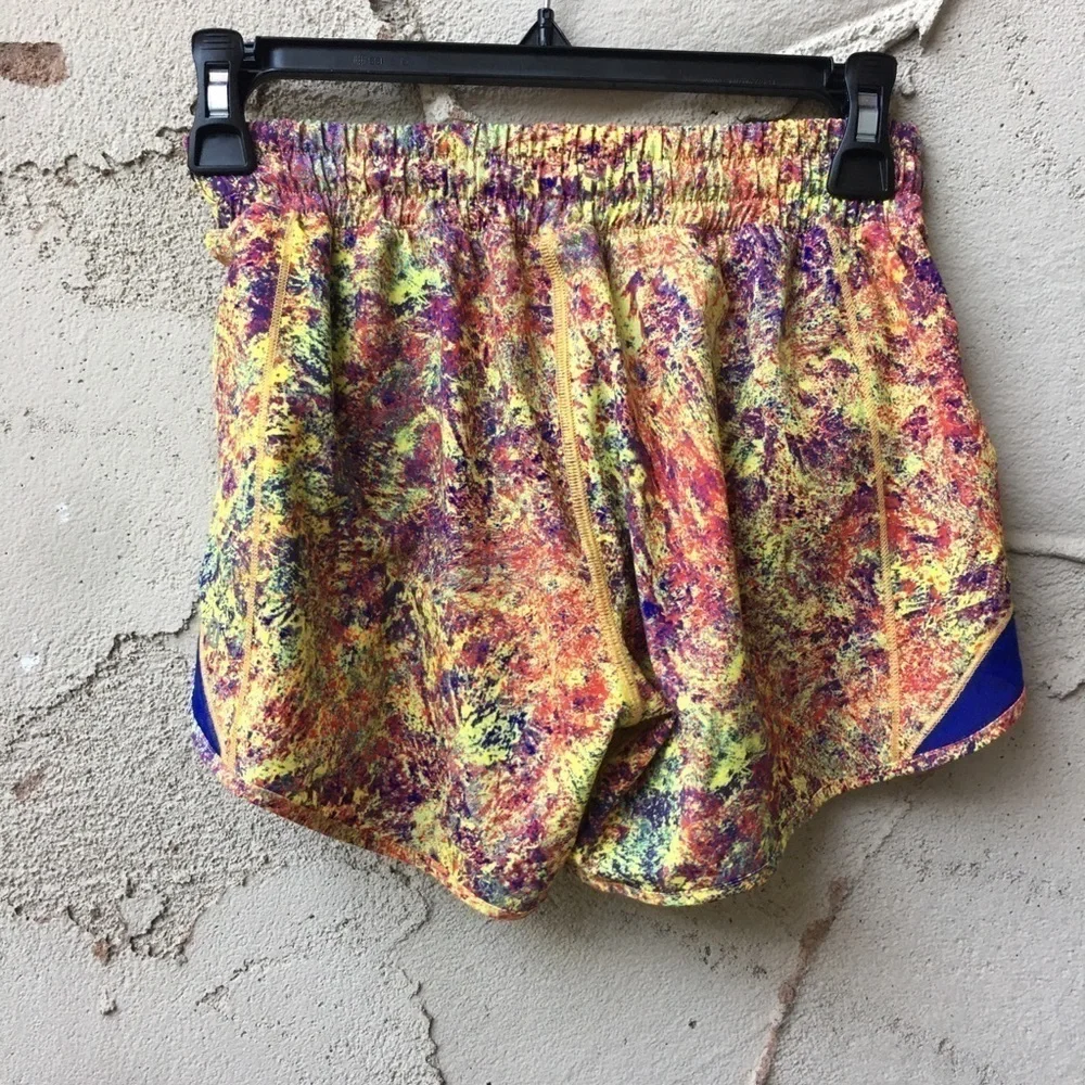 Lululemon Seawheeze Hotty Hot Shorts Woodland Sprint Multi I S…